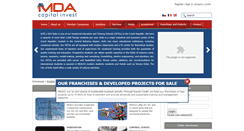 Desktop Screenshot of mdacapitalinvest.com